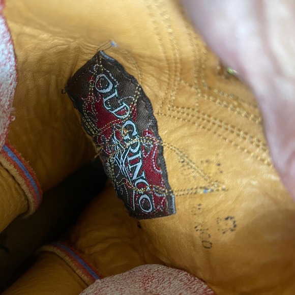 Old Gringo Ladies MARIPOSA LOCA Western‎ Boots ONLY TRIED ON INSIDE!   Euc - Picture 10 of 16